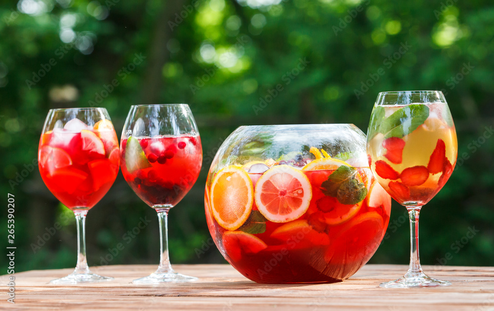 fresh non-alcoholic cocktail. fresh non-alcoholic cocktail.