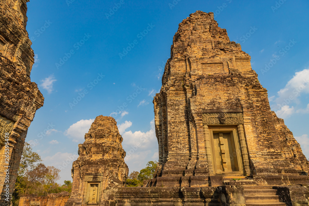 Old ruins of East Baray temple at Angkor Wat, Siem Reap, Cambodia
