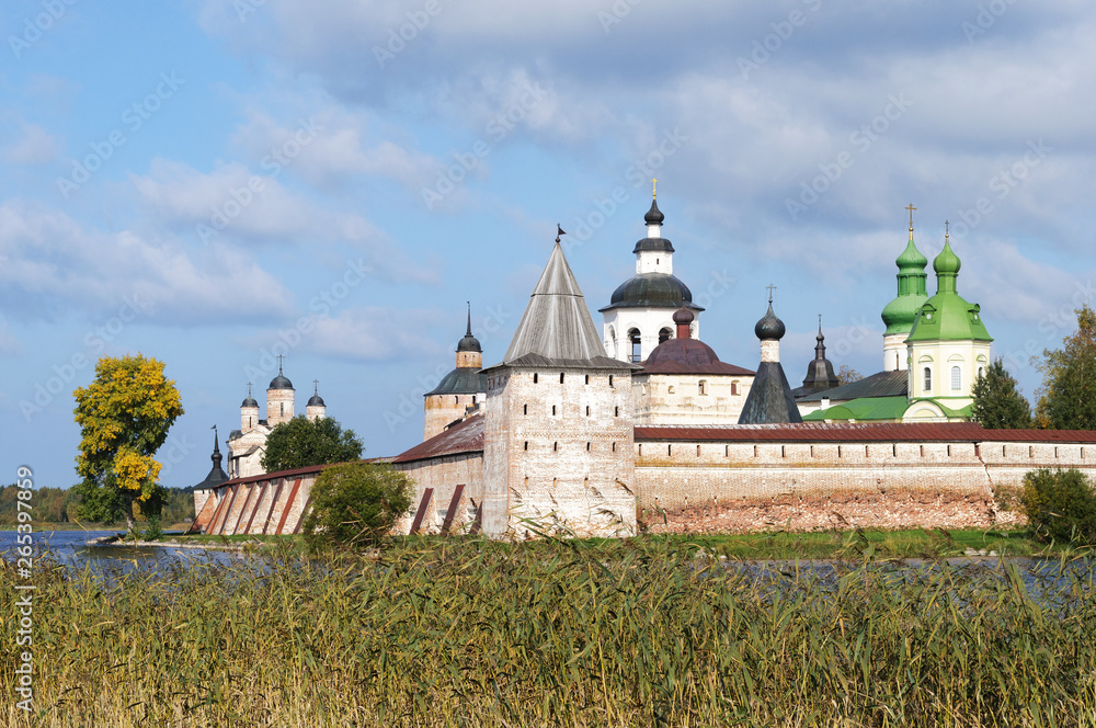Old Kirillo-Belozersky monastery in Russia