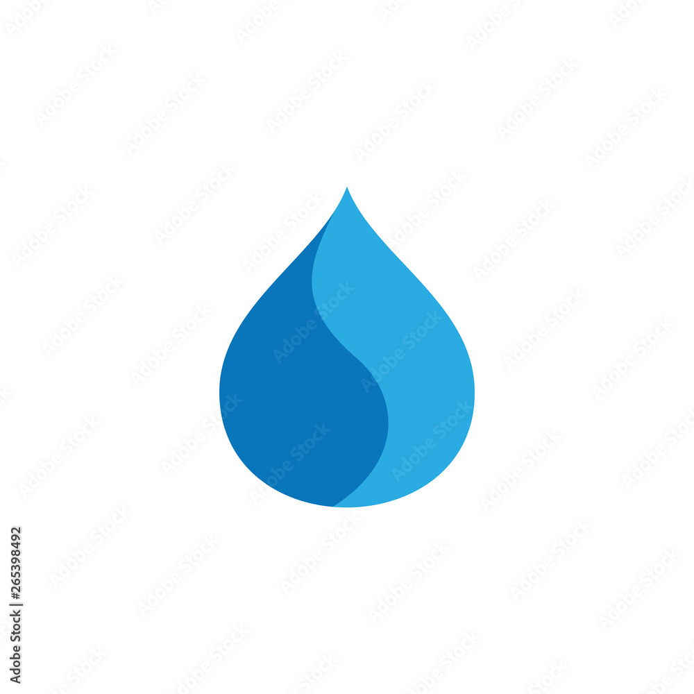 simple curves water drop letter s logo vector simple curves water drop letter s logo vector