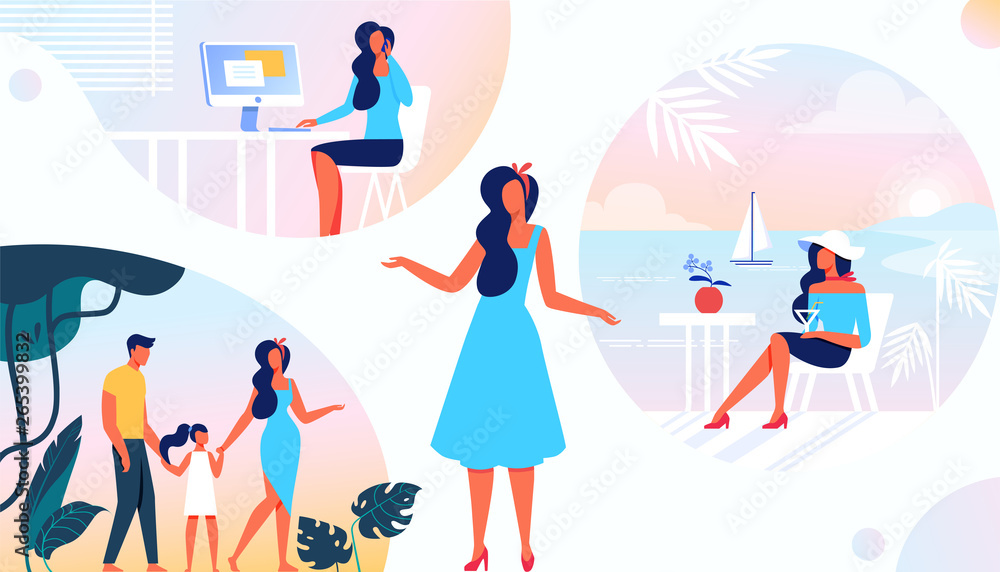 Different Sides of Womens Life. Duties and Roles Different Sides of Womens Life. Duties and Roles