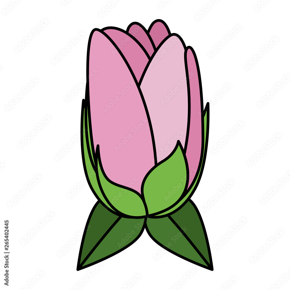 beautiful rose with leafs decoration beautiful rose with leafs decoration