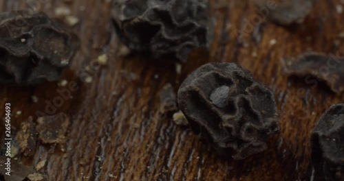macro of black pepper