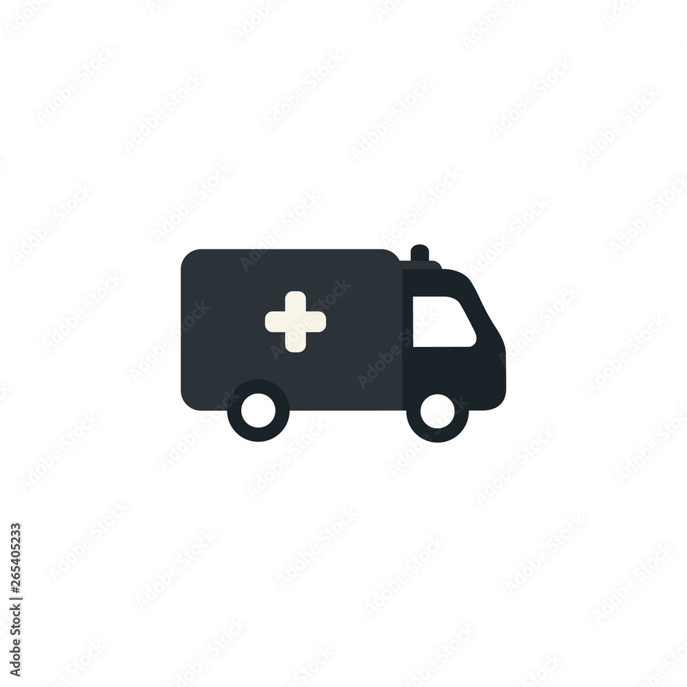 Ambulance icon logo Ambulance icon logo