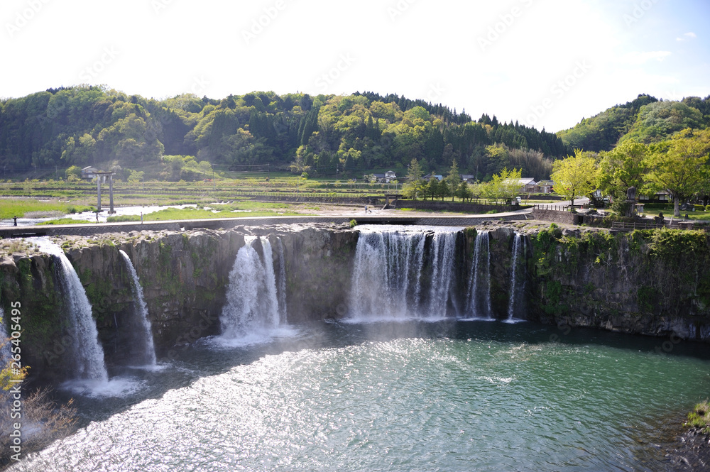 原尻の滝 原尻の滝