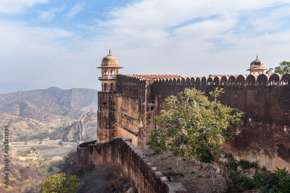 Jaigarh Fort in Amer. Jaipur. India