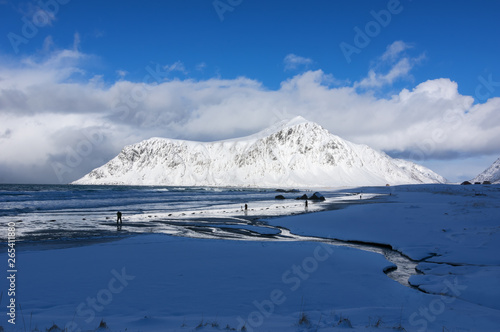 Wallpaper Mural Winter in Norway. Torontodigital.ca