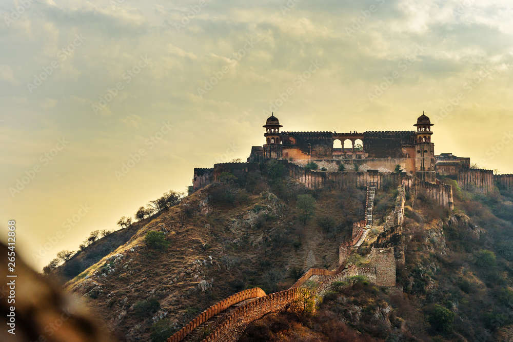 Jaigarh Fort in Amber. Jaipur. India