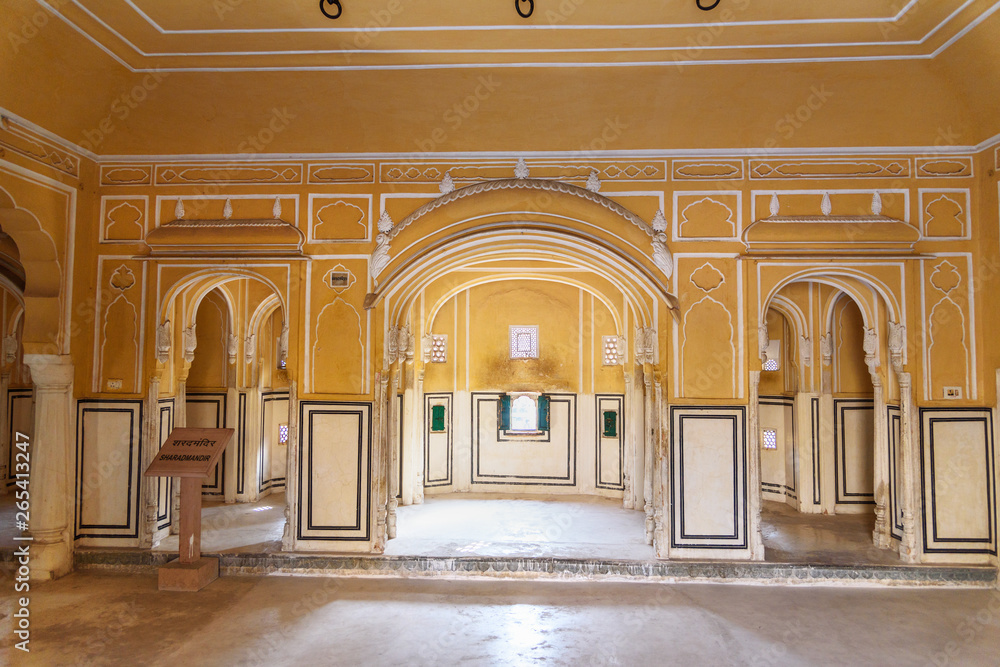 Interior Of Hawa Mahal Palace Is Palace Of Winds In Jaipur India Stock Interior Of Hawa Mahal Palace Is Palace Of Winds In Jaipur India Stock