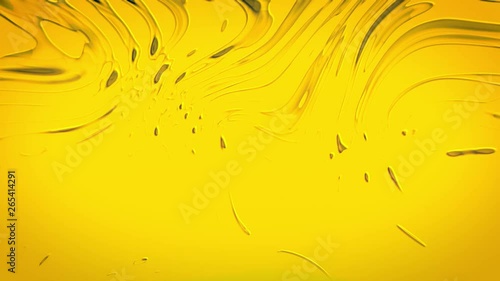 yellow background with drops of water