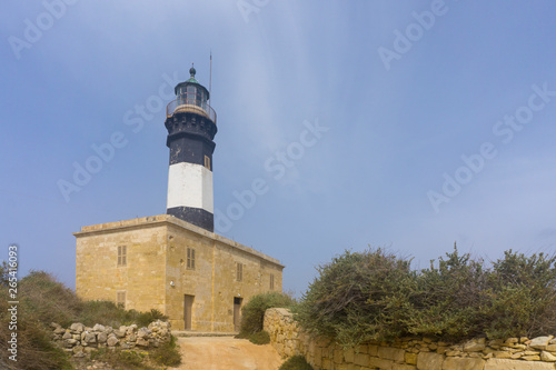 Lighthouse Il-Kalanka. Coast of Malta