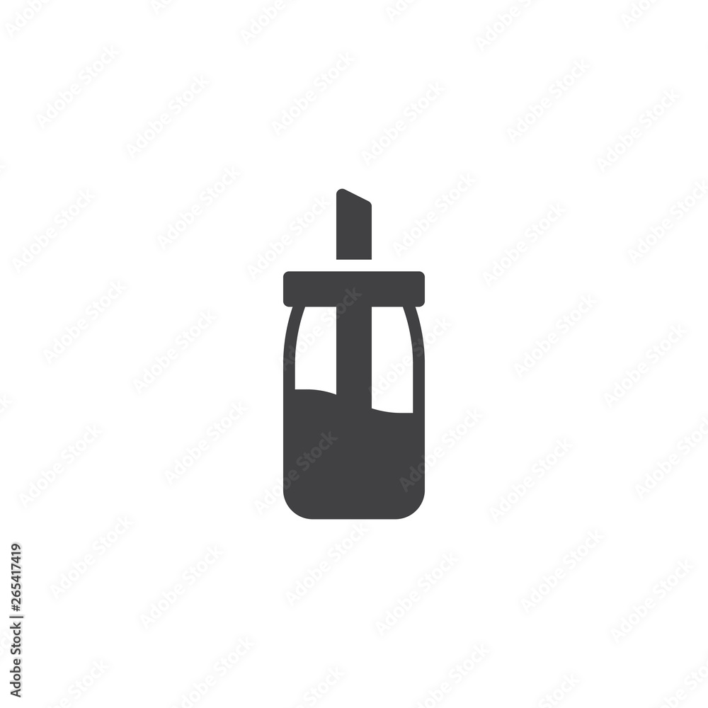 Sugar bowl shaker vector icon. filled flat sign for mobile concept and web design. Sugar bottle glyph icon. Symbol, logo illustration. Pixel perfect vector graphics Sugar bowl shaker vector icon. filled flat sign for mobile concept and web design. Sugar bottle glyph icon. Symbol, logo illustration. Pixel perfect vector graphics