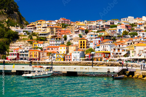 parga city greek tourist resort in preveza perfecture greece © sea and sun