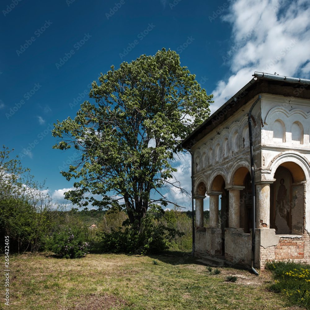 church in countryside