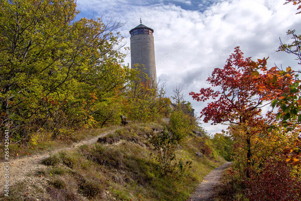Am Fuchsturm in Jena ist Herbst Am Fuchsturm in Jena ist Herbst