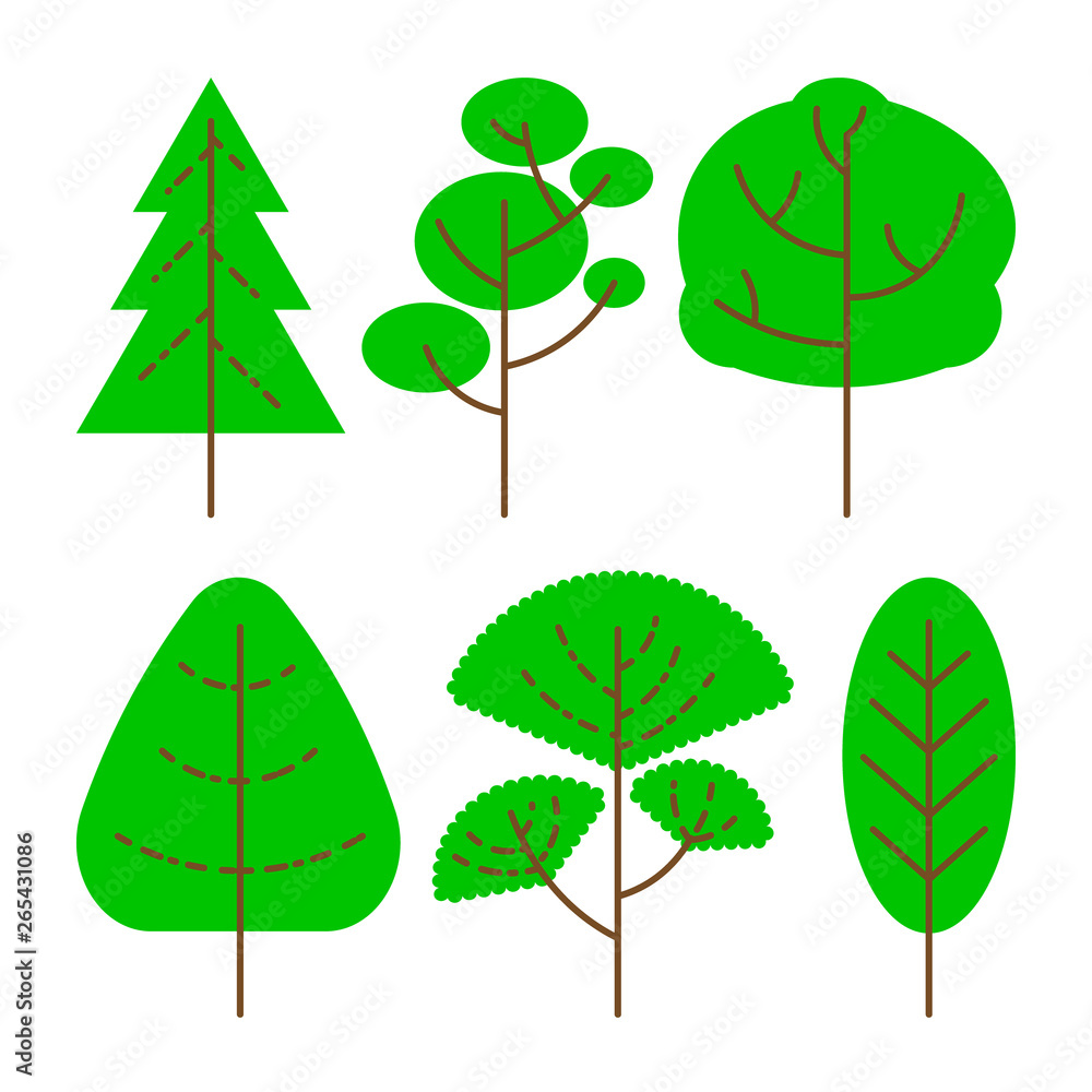 Vector Trees Set