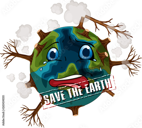 Save the earth icon
