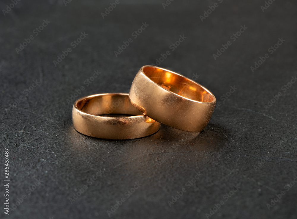 Two wedding rings