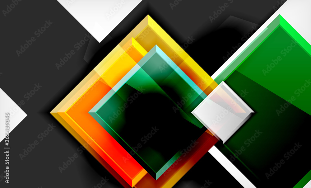 Color squares futuristic abstract background Color squares futuristic abstract background