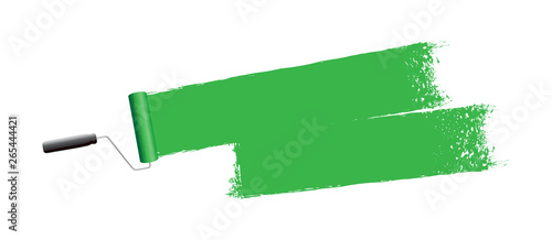 green Paint background