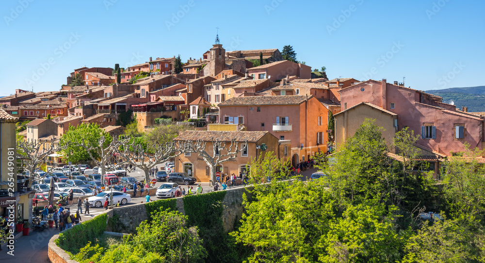 Village of Roussillon in the Provence