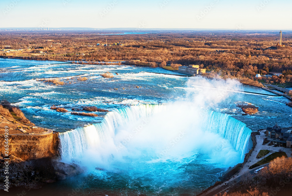 Niagara Falls Aerial View Canadian Niagara Falls Aerial View Canadian