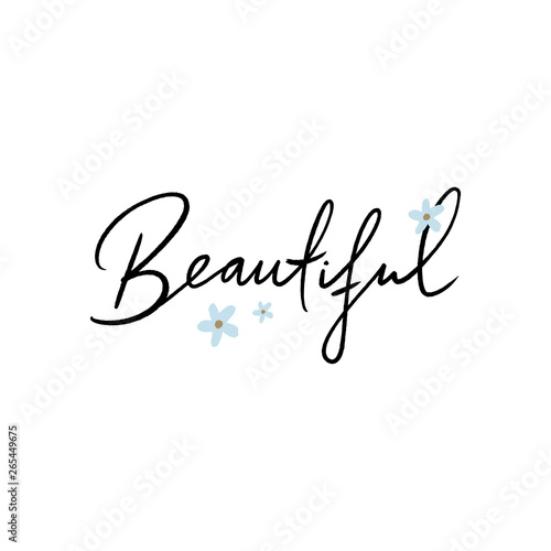 Vector hand drawn lettering text with decor elements for shopping banners, labels, decor and more. Clip art