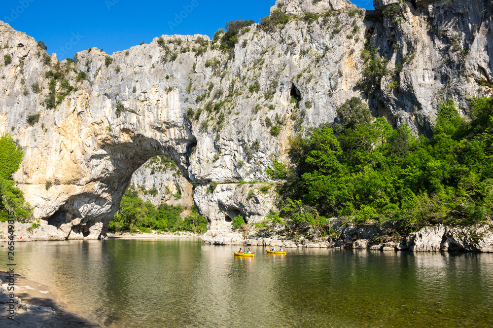 Fototapeta premium The Pont d'Arc in France