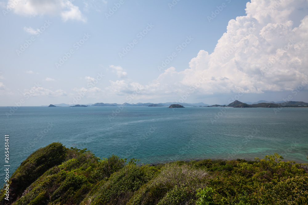 The snorkelling famous place of Koh Kam Island National Park where near to  Sattahip, Chonburi, Thailand Stock Photo | Adobe Stock