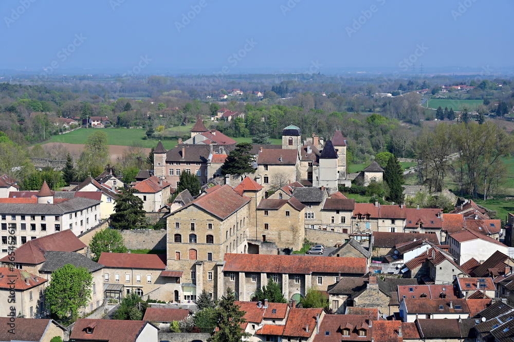 Ville de Crémieu, Isère, Auvergne-Rhône-Alpes, France