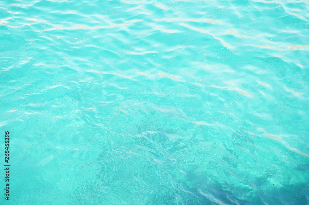 Abstract blue sea water for background, nature background concept. - Image Abstract blue sea water for background, nature background concept. - Image