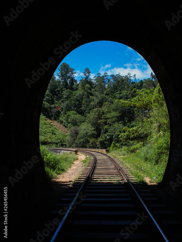 Nine Arch Railway tracks, Ella - Sri Lanka 