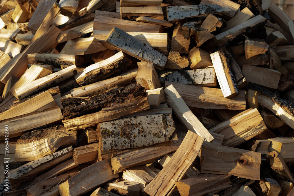 Environmentally friendly fuel wood in the village Environmentally friendly fuel wood in the village