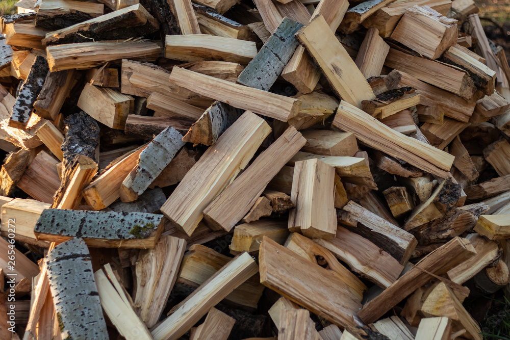Environmentally friendly fuel wood in the village Environmentally friendly fuel wood in the village