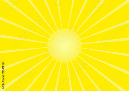 Wallpaper Mural Shining sun in retro style as graphics Torontodigital.ca