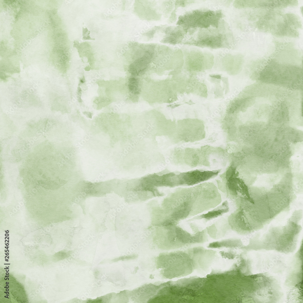 Green ink and watercolor textures on white paper background. Paint leaks and ombre effects. Hand painted abstract image. Green ink and watercolor textures on white paper background. Paint leaks and ombre effects. Hand painted abstract image.