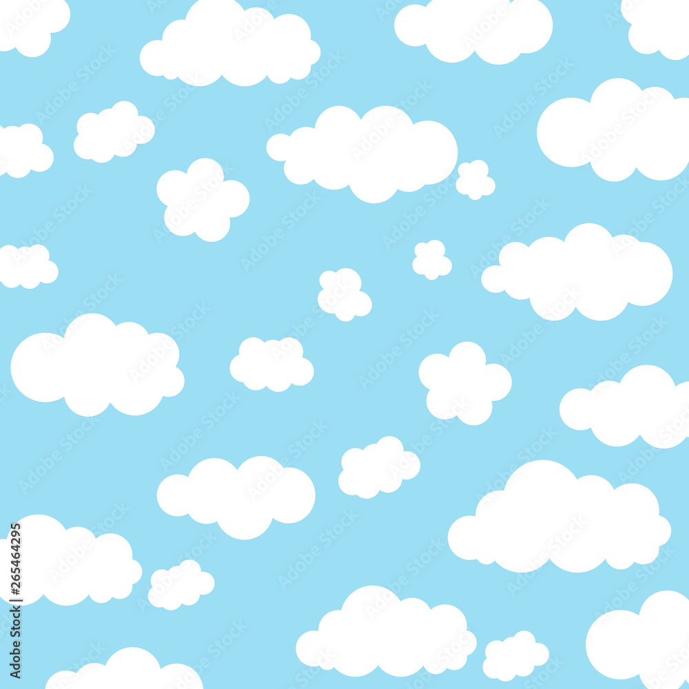 Background with clouds in the sky.