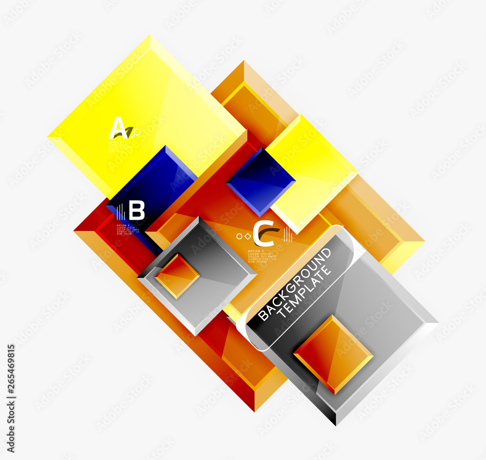 Square geometric composition Square geometric composition