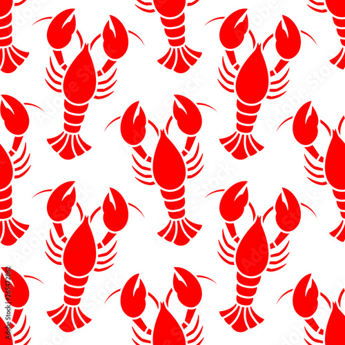 Endlosmuster Hummer Diagonal Rot