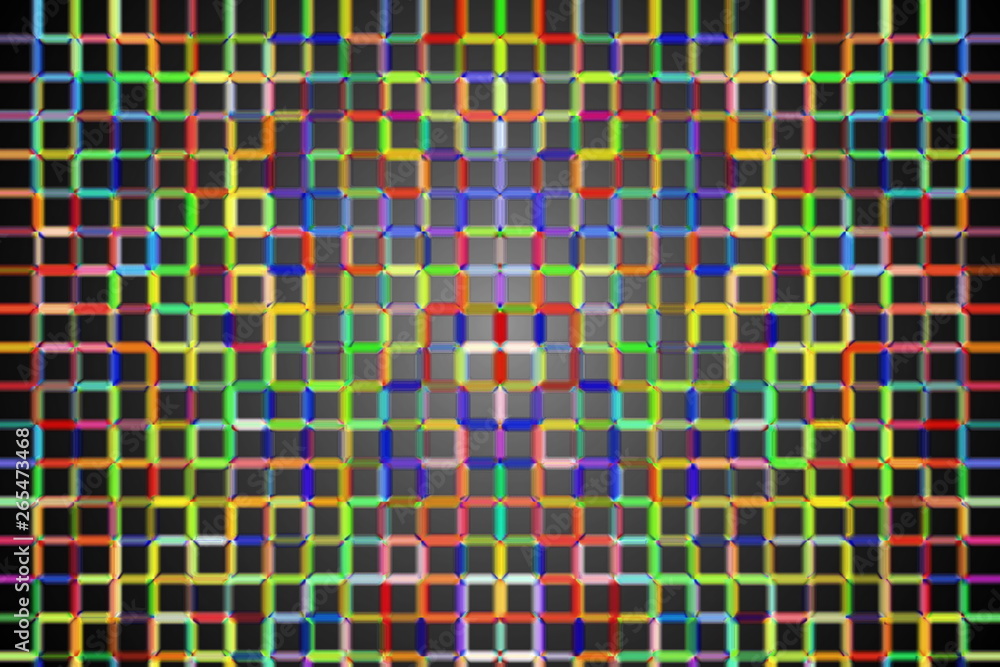 multicolor neon checker texture pattern background