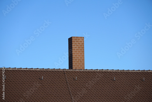 Wallpaper Mural Brick-lined chimney from an old heating plant in Germany Torontodigital.ca
