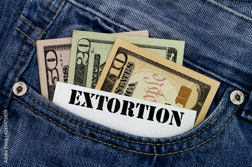 Extortion photo