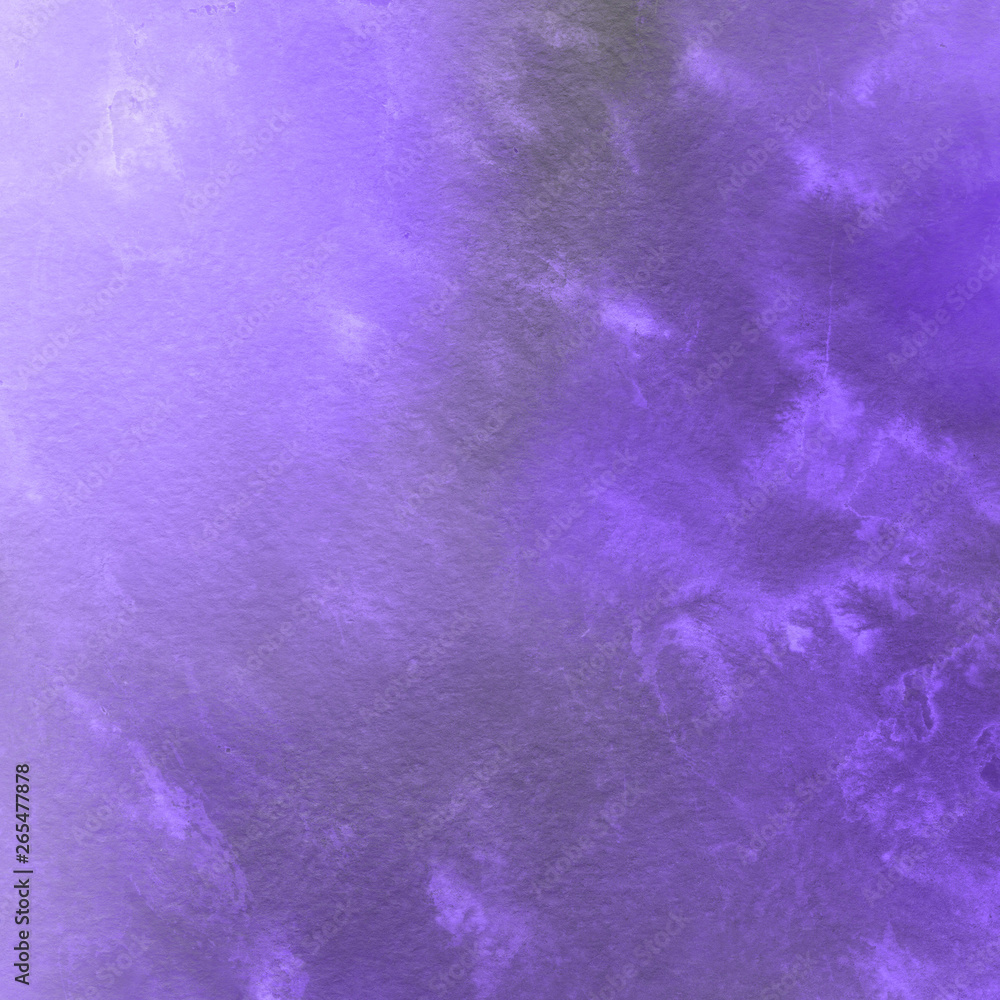 Violet ink and watercolor textures on white paper background. Paint leaks and ombre effects. Hand painted abstract image. Violet ink and watercolor textures on white paper background. Paint leaks and ombre effects. Hand painted abstract image.