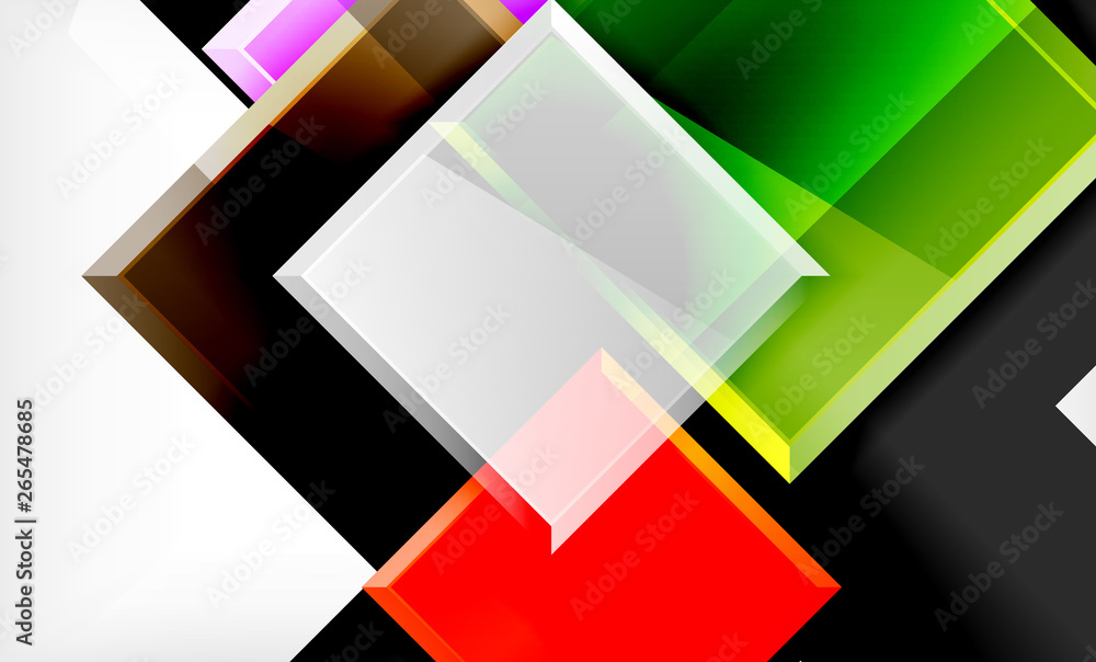 Colorful square and rectangle blocks background Colorful square and rectangle blocks background