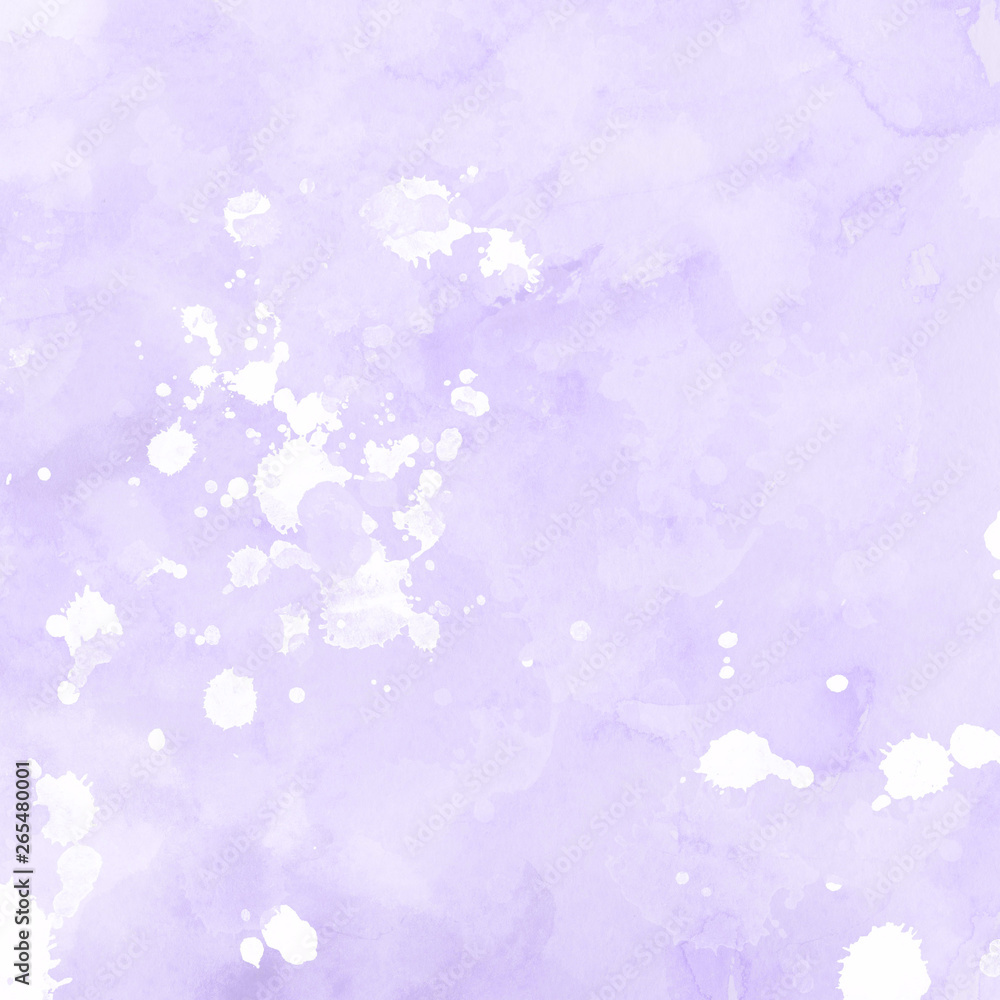 Violet ink and watercolor textures on white paper background. Paint leaks and ombre effects. Hand painted abstract image. Violet ink and watercolor textures on white paper background. Paint leaks and ombre effects. Hand painted abstract image.