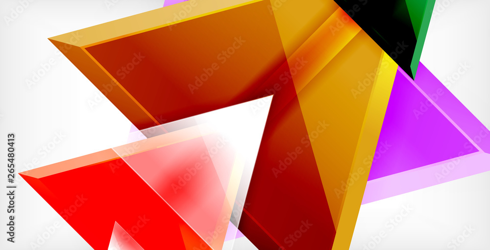 Triangle abstract background Triangle abstract background