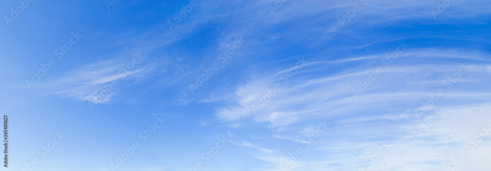 Sky and cloud panorama