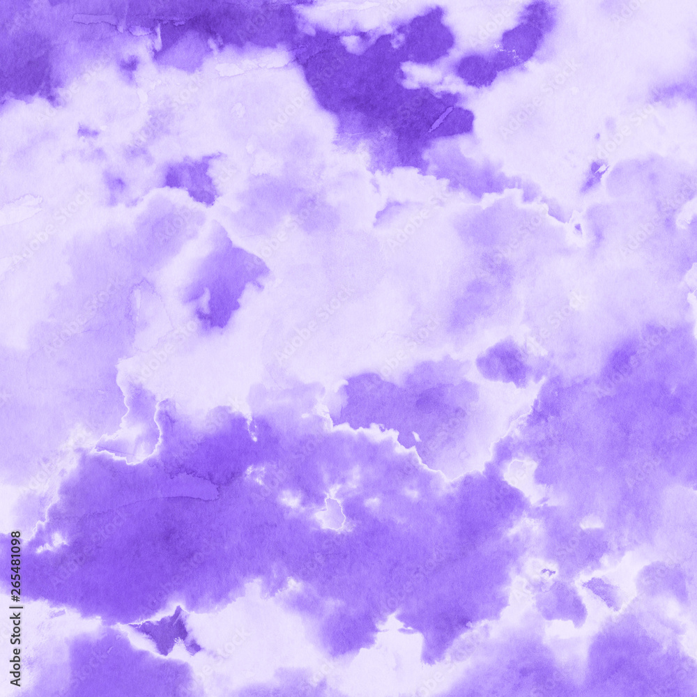 Violet ink and watercolor textures on white paper background. Paint leaks and ombre effects. Hand painted abstract image. Violet ink and watercolor textures on white paper background. Paint leaks and ombre effects. Hand painted abstract image.