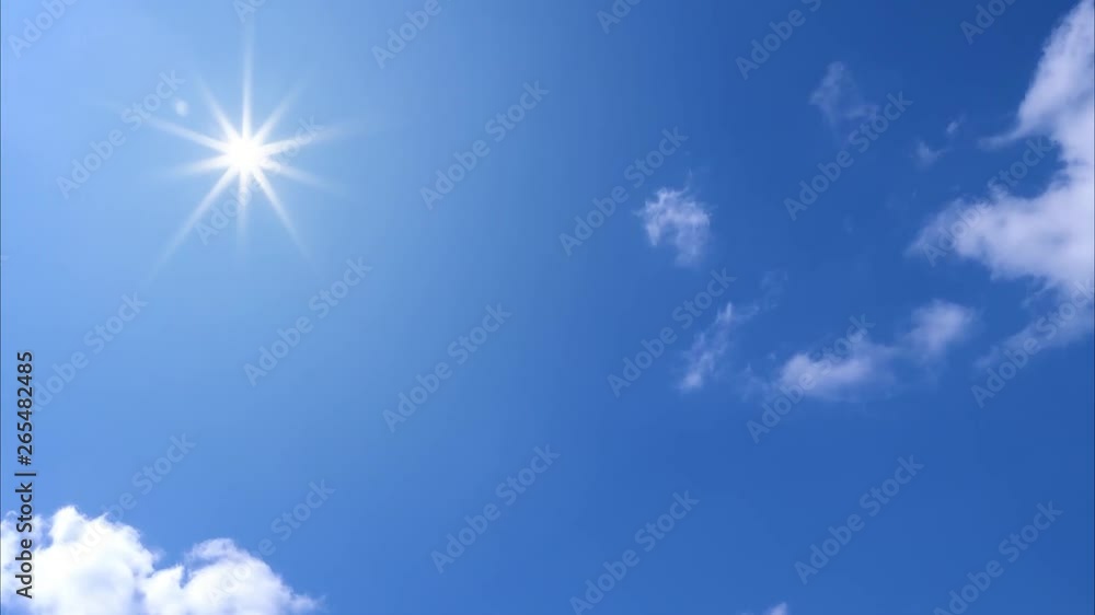blue sky with clouds time lapse blue sky with clouds time lapse
