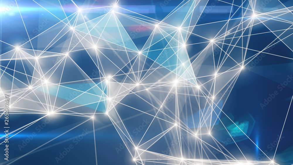 AI artificial intelligence, digital lines and luminous dots creating the structure of the human brain connected 3d illustration AI artificial intelligence, digital lines and luminous dots creating the structure of the human brain connected 3d illustration